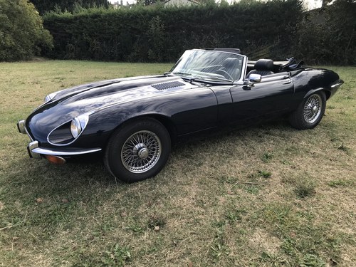 1974 Jaguar E Type V12 Convertible LHD VERKAUFT