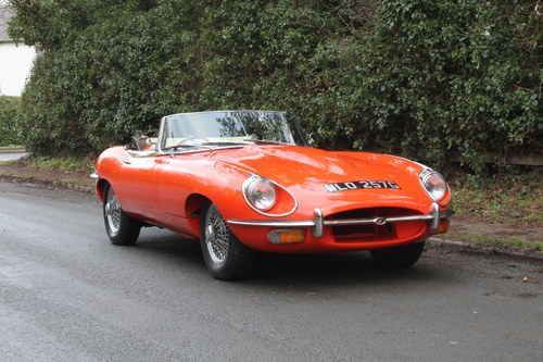 1968 Jaguar E-Type Series II 4.2 Roadster - One of Three For Sale