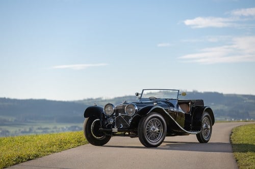 1938 Jaguar SS100 2 ½ L Roadster Vente aux enchères
