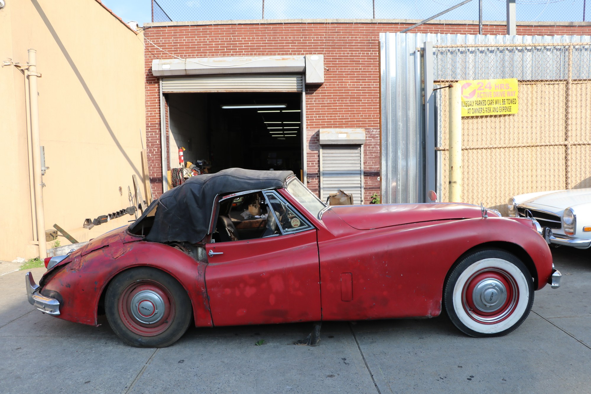 1956 Jaguar XK140#21952, foto 2