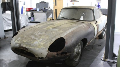 1968 Jaguar E Type FHC project