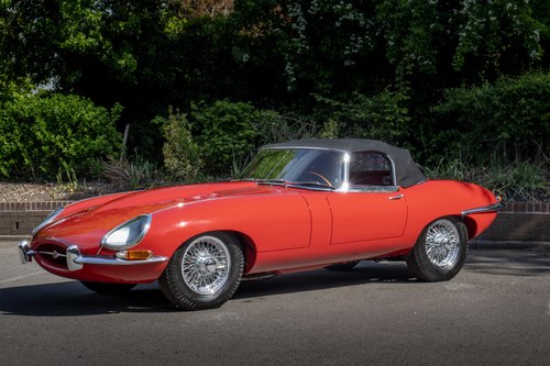 1962 Jaguar E-Type 3.8 Roadster For Sale by Auction