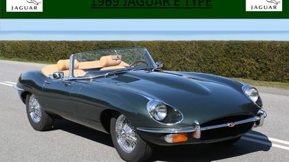 1969 Jaguar E-Type OTS Restored LHD