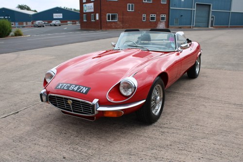 1974 The ultimate E Type V12 Convertible SOLD