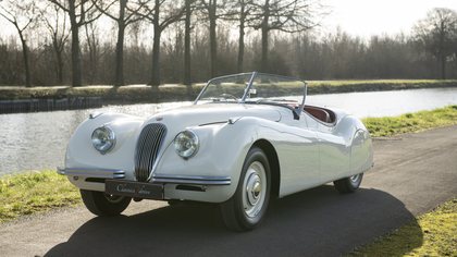Highly desirable early Jaguar XK120 “ALLOY” from 1949, 3.4 l