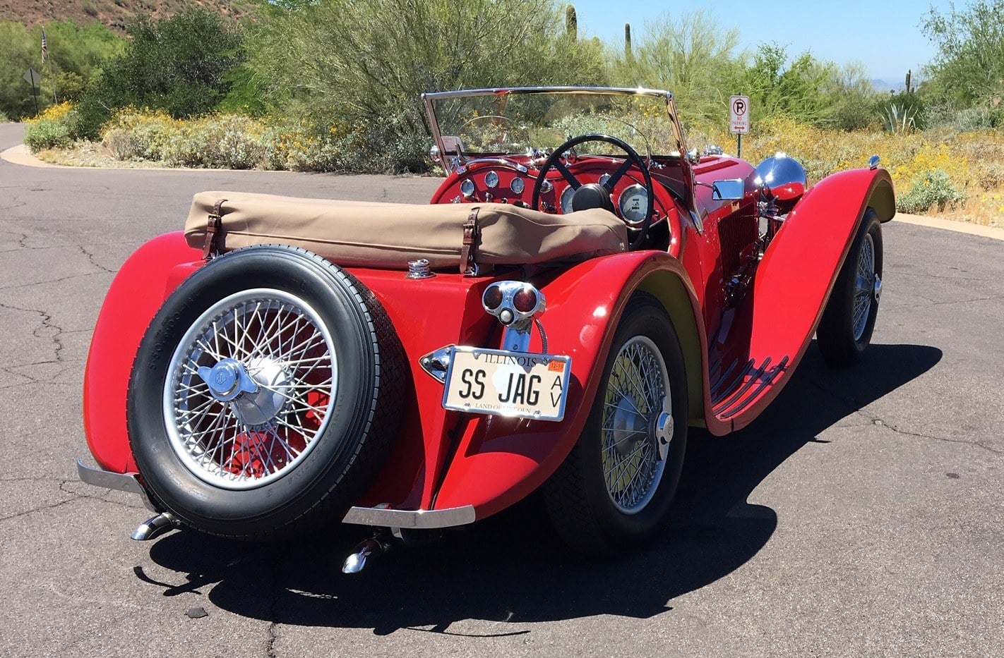 1939 SS 100 Jaguar 2.5 Litre Roadster#22905, foto 5