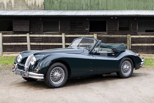 Lot 114 1956 Jaguar XK140 3.4-Litre Drophead Coupé For Sale by Auction