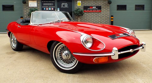 1969 Jaguar E Type 4.2 Series 2 Manual Roadster LHD Great Example For Sale