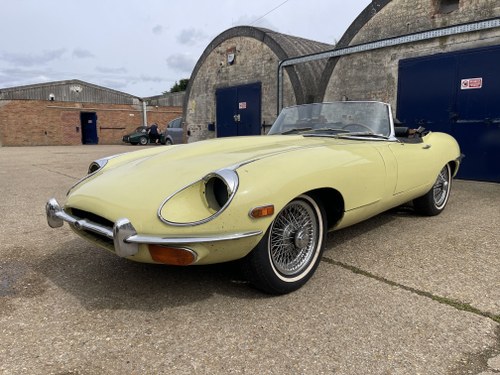 1969 E TYPE SERIES 2 ROADSTER. EX USA CAR FOR RESTORATION For Sale