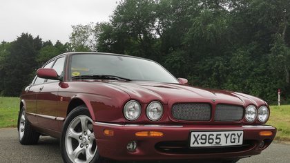 Jaguar XJ8 Carnival Red 15,000 Miles One Off Example