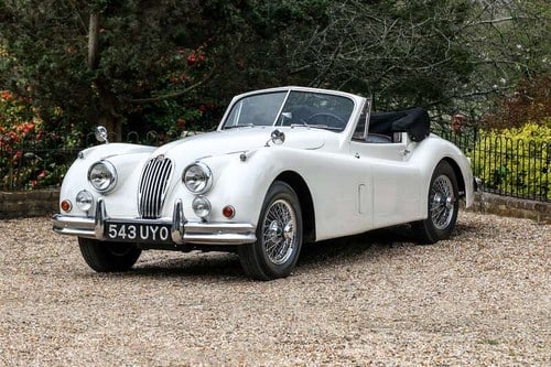 1956 Jaguar XK140 Drophead Coup - Factory SE & Automatic Tra For Sale by Auction