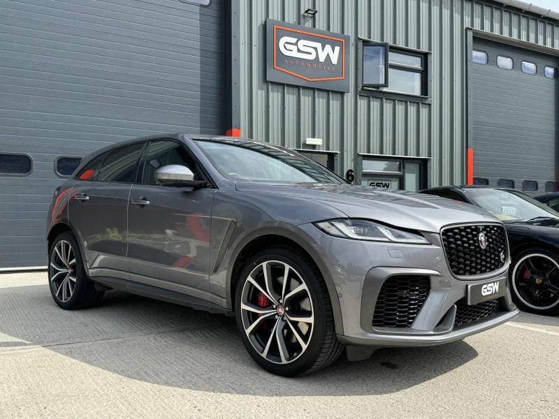 Jaguar F-PACE 5.0 P550 V8 SVR SUV 5dr Petrol Quickshift AWD
