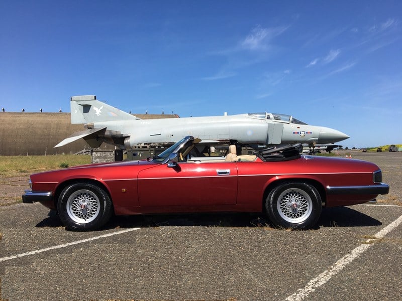 Jaguar XJS Convertible in Flamenco Red