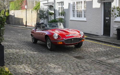 1971 Jaguar E-Type Series III V12 Roadster RHD VENDUTO