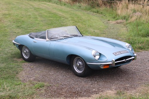 1969 Jaguar E-Type 4.2 Litre Convertible For Sale by Auction