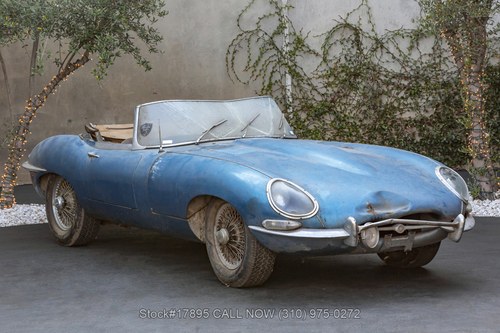 1962 Jaguar XKE Series I Flat Floor Roadster With a Louvered For Sale
