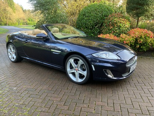 2013 Superb low mileage XK Convertible VERKOCHT