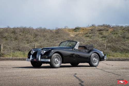 1956 Jaguar XK140 DHC | Matching nrs. example. A joy to drive! For Sale