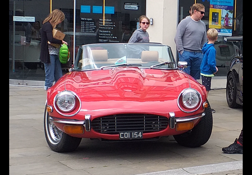 Jaguar E-Type V12 injection Series 3 OTS 1974