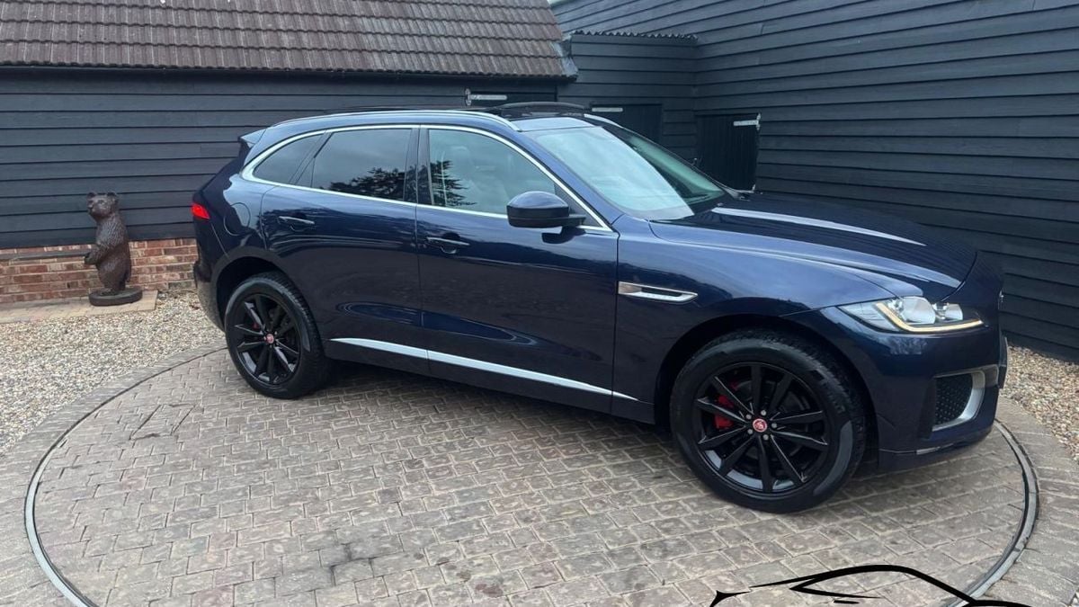 2018 Jaguar F-Pace Blue Automatic, 7+ speed Right Hand Drive - For Sale ...