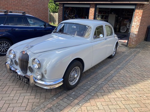 1958 Jaguar Mark 1 3.4 Overdrive Disc Brakes Pearl Grey