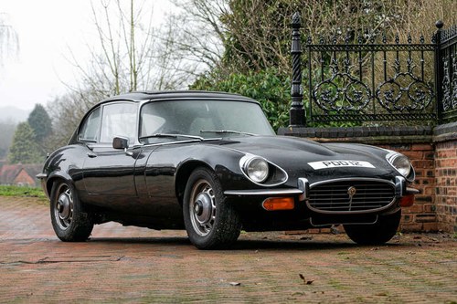 1972 Jaguar E-Type Series 3 V12 Coupé For Sale by Auction
