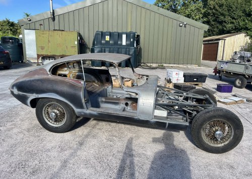 1967 JAGUAR E-TYPE COUPÉ ROLLING CHASSIS, WITH RECON ENGINE ETCp Kaufen Bei