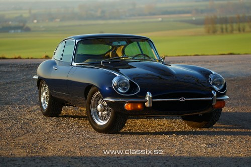 1970 Jaguar E-type coupe S2 5-speed! À venda