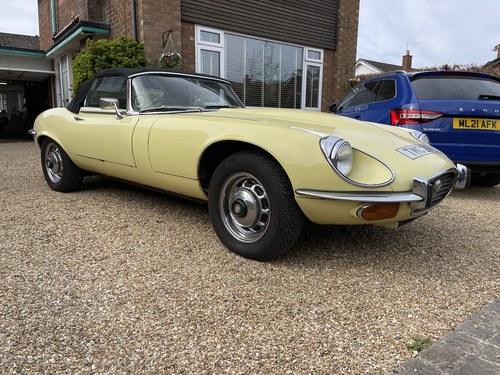 1972 Jaguar E-Type Series 3 Roadster Auto