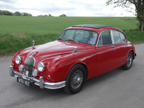1962 Jaguar Mk2 3.8 MOD VERKOCHT