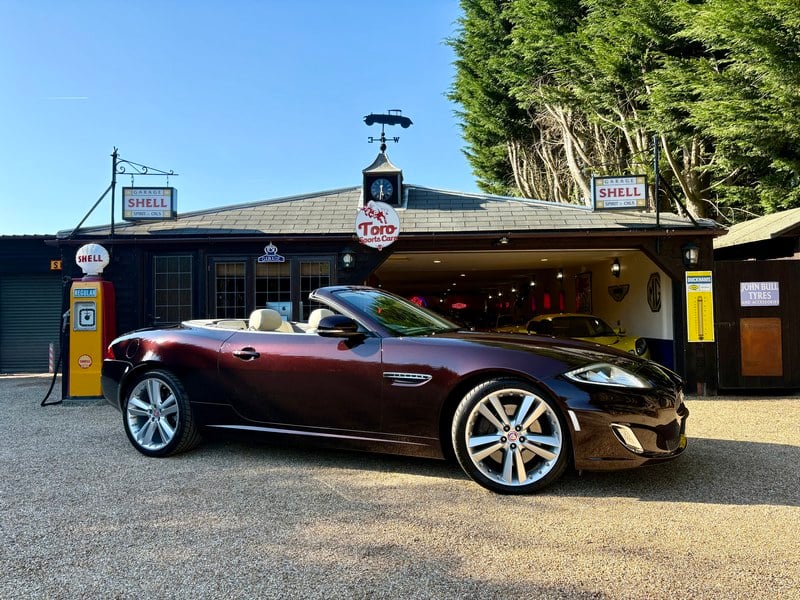 JAGUAR XK 5.0L PORTFOLIO CONVERTIBLE X150 FACELIFT
