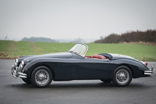 1958 Jaguar XK150 S OTS. Restored. Matching numbers. À venda