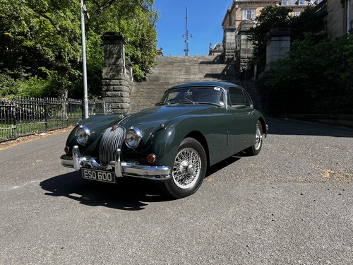1958 BEAUTIFUL JAGUAR XK150 FHC WITH HUGE HISTORY VENDUTO