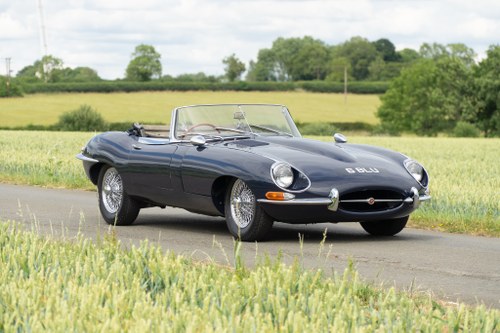 1967 1969 Jaguar E-Type S1.5 OTS - '6 BLU' included! VERKAUFT
