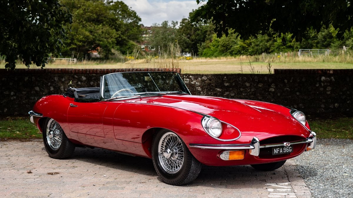 1969 Jaguar E Type Red Manual 5 Speed Right Hand Drive In United 1969-jaguar-e-type-red-manual-5-speed-right-hand-drive-in-united