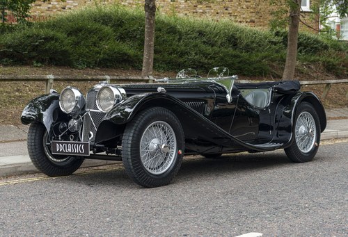 1938 Jaguar SS100 (RHD) VENDU