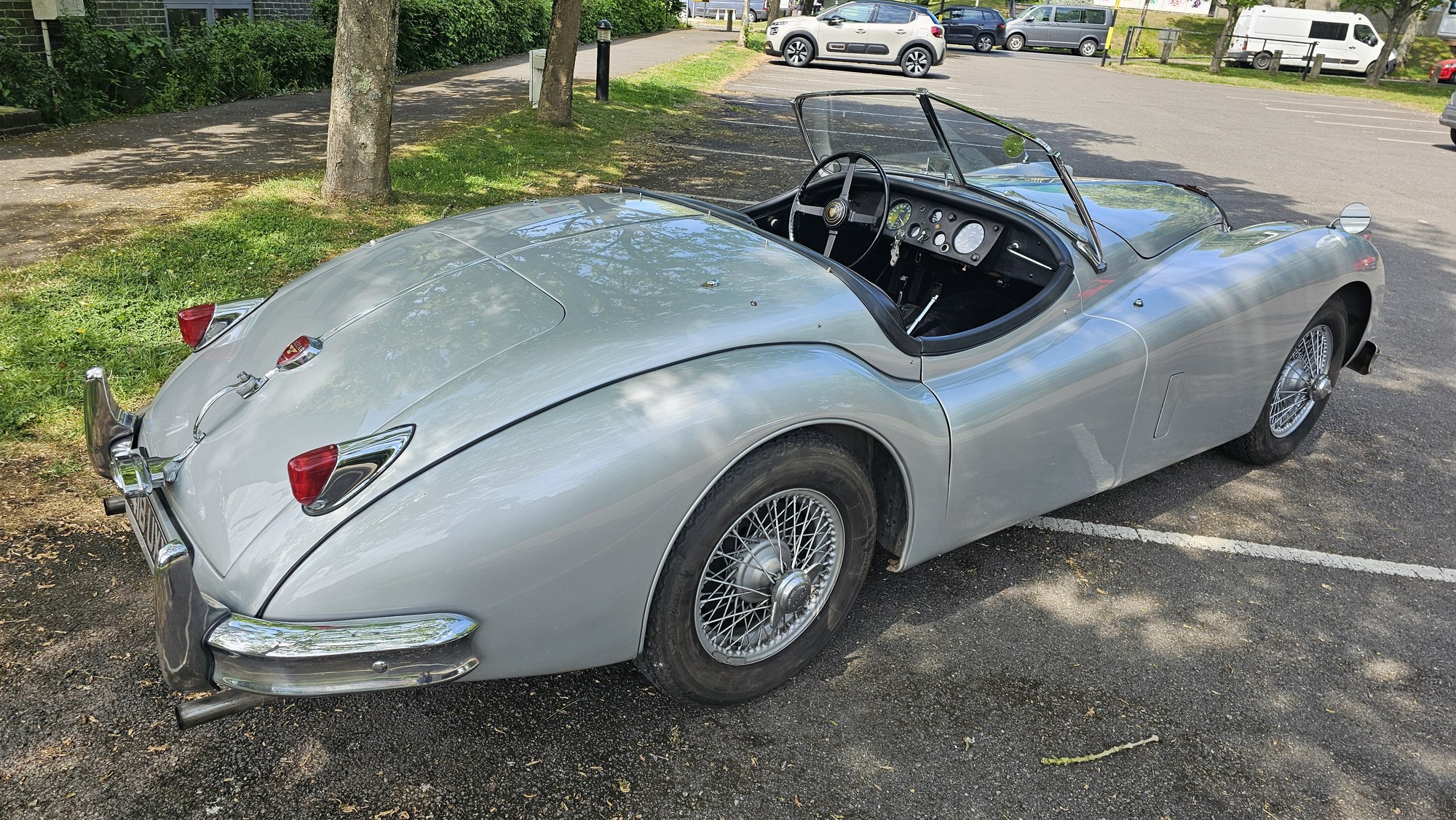 1955 Jaguar XK140 OTS, foto 4