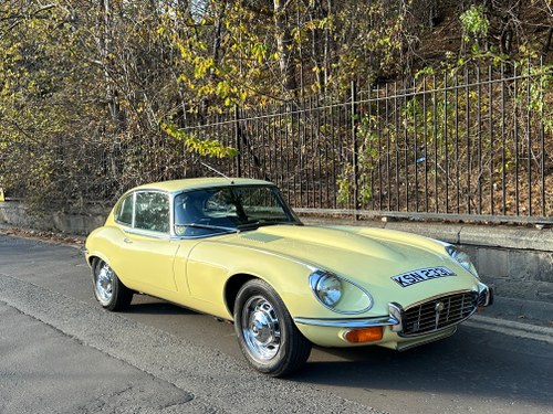 1973 JAGUAR E TYPE SERIES 3 COUPE AUTO - SUPER STRAIGHT - 37K MLS SOLD