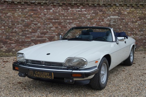 1988 Jaguar XJS 5.3 V12 Convertible European delivered Te koop