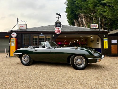 1970 JAGUAR E-TYPE S2 ROADSTER. 3 OWNERS, 41,000 MILES! VENDUTO