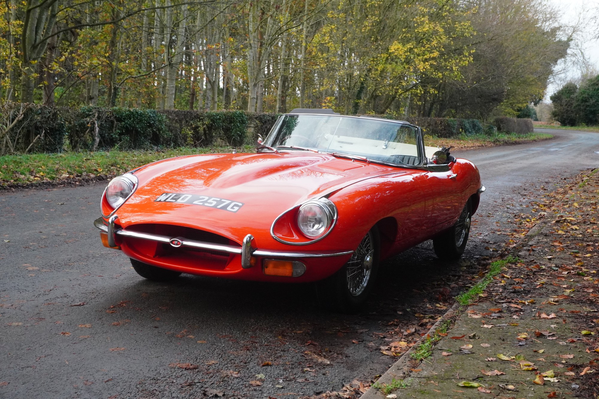 1968 Jaguar E-Type Series II 4.2 Roadster - Factory Colours, foto 3
