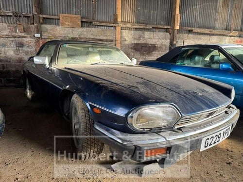 1990 JAGUAR XJ-S V12 CONVERTIBLE AUTO À venda em leilão