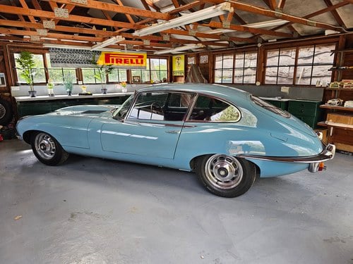 1969 1970 Jaguar E-Type 4.2 Series 2 Coupe 2+2. 55000 Miles. SÅLD