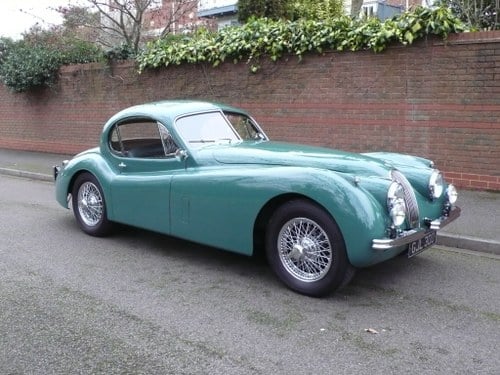 1954 JAGUAR XK120 SE 3.4Ltr Fixed Head Coupe SOLD