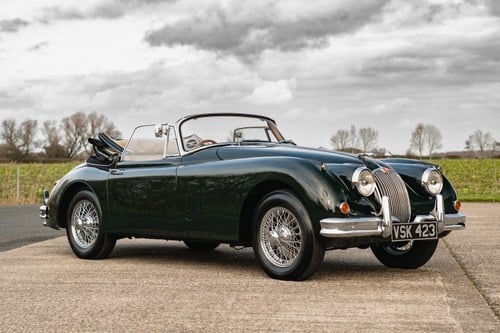 1957 Jaguar XK150 3.4-Litre Drophead Coupé Te koop bij veiling