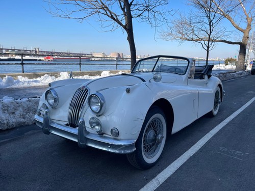 1955 Jaguar XK140 DHC#26128 VENDU