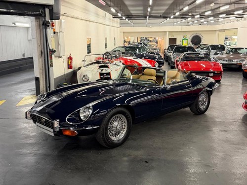 1972 JAGUAR Type E V12 CABRIOLET Te koop