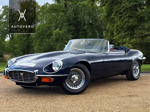 1973 Jaguar E-Type Series 3 OTS Roadster VERKOCHT