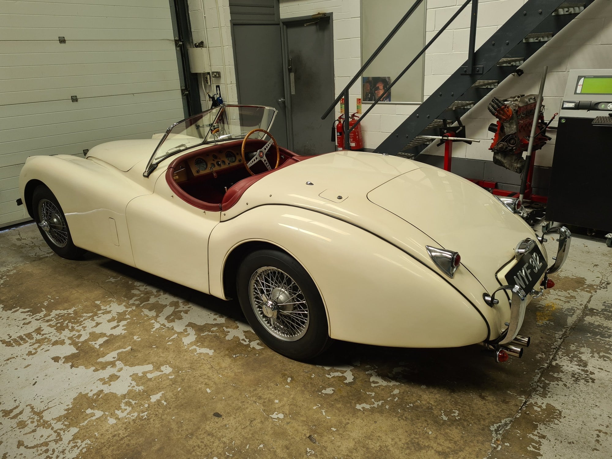 1953 Jaguar XK120 OTS, foto 5