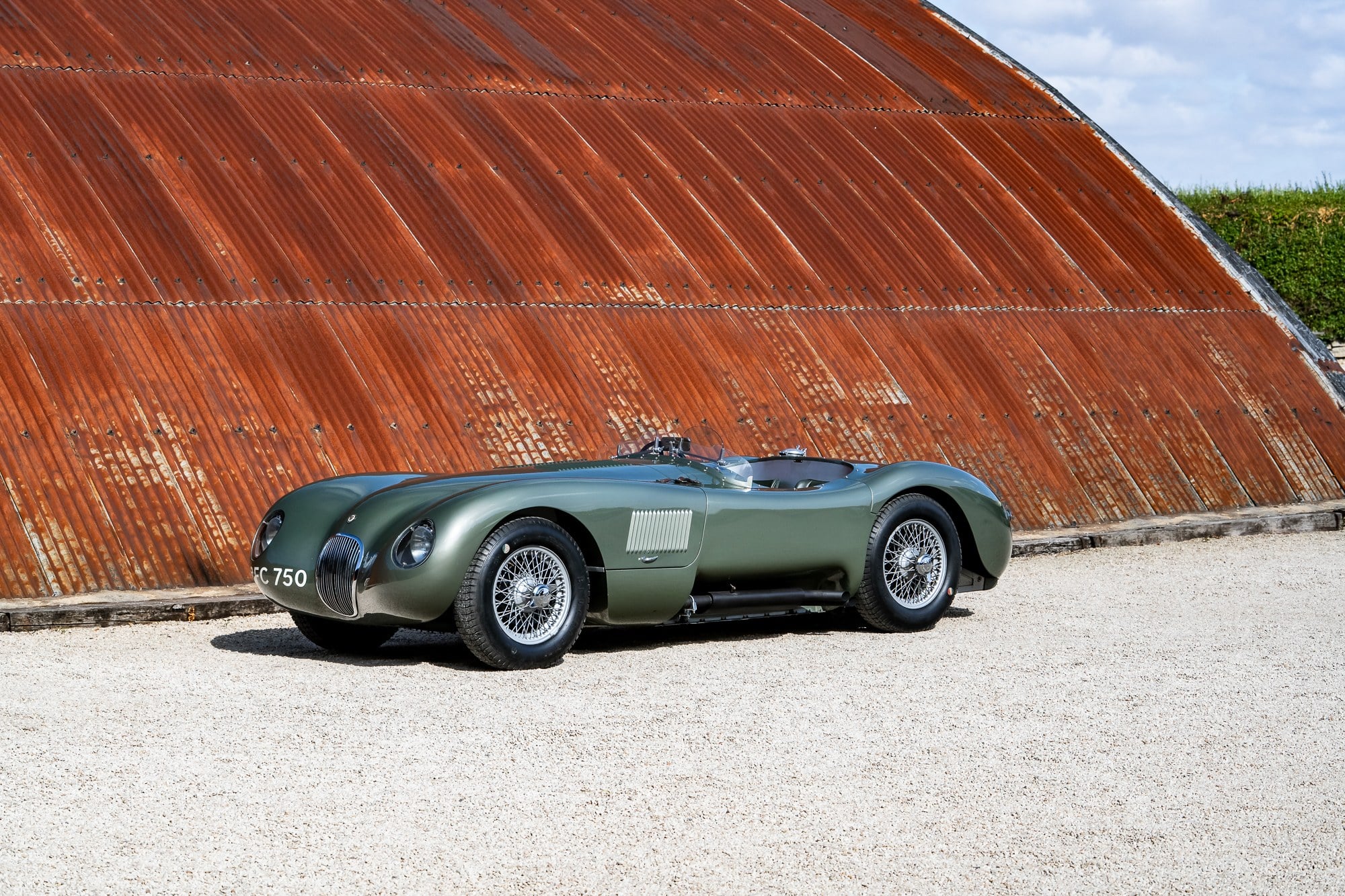 1950 Jaguar C-Type Replica, foto 11